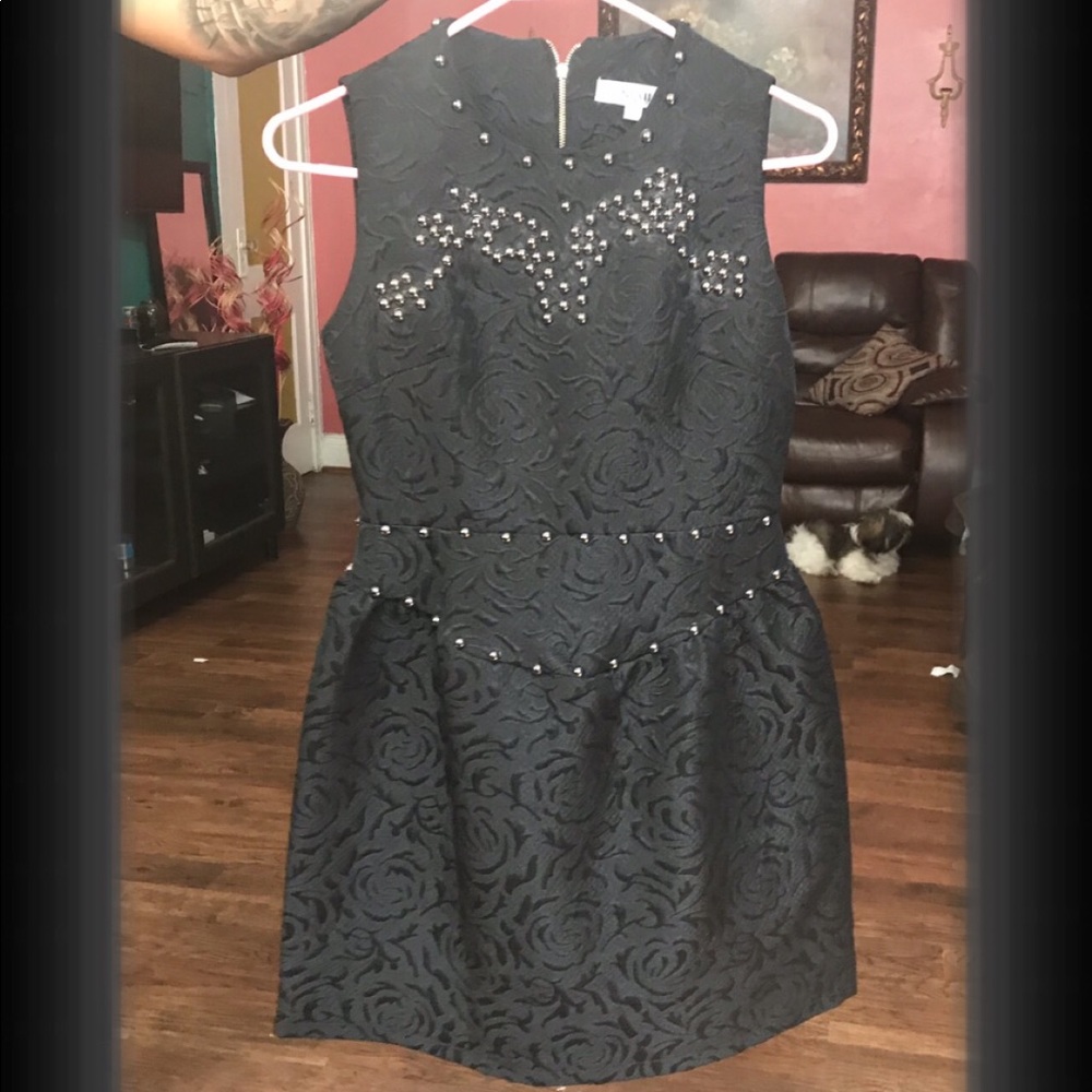 Black Pouf Dress